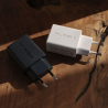 SHINCHAKU - PRISE SECTEUR USB TYPE-C 20W POWER DELIVERY - NOIR