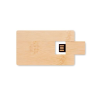 USB 16GB boitier bambou CREDITCARD PLUS