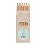6 Crayons de couleur ABIGAIL