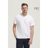 VICTORY TEE-SHIRT HOMME COL ‘’V’’