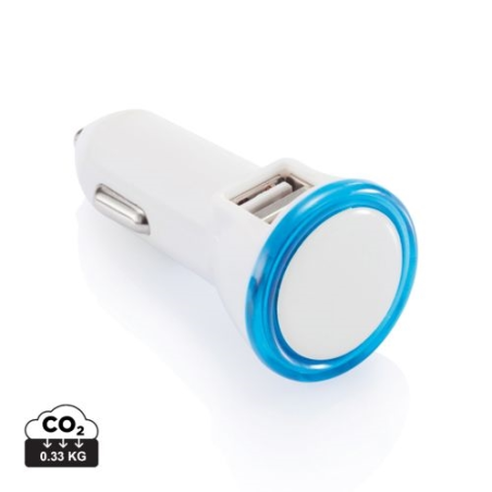 Double chargeur allume-cigare USB 2 1A