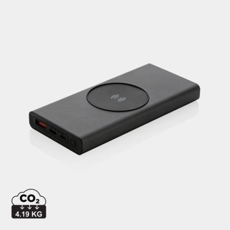 Powerbank 10 000mAh et 18W en aluminium recyclé RCS Terra Powerbank 10 000mAh et 18W en aluminium recyclé RCS Terra
