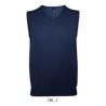 GENTLEMEN PULL SANS MANCHE COL V UNISEXE