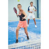 T-shirt de padel bicolore à manches raglan homme