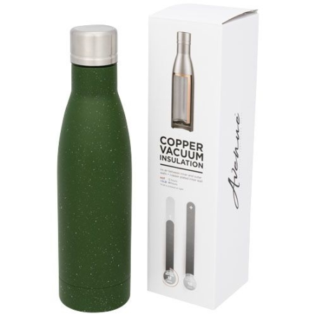 Bouteille isotherme Vasa tachetée sous vide avec couche de cuivre de 500 ml Bouteille isotherme Vasa tachetée sous vide avec couche de cuivre de 500 ml