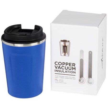 Gobelet avec isolation par le vide et couche de cuivre 360ml étanche Thor Gobelet avec isolation par le vide et couche de cuivre 360ml étanche Thor