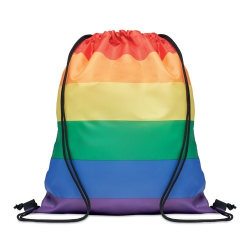 Sac à cordon arc-en-ciel  RPET BOW