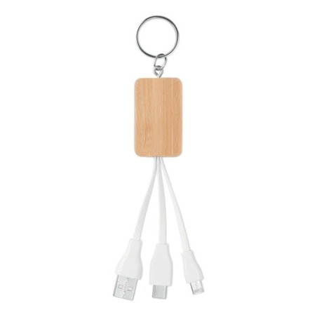 Câble Bambou 3 en 1 CLAUER Câble Bambou 3 en 1 CLAUER