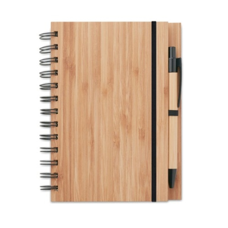 Carnet et stylo en bambou BAMBLOC Carnet et stylo en bambou BAMBLOC