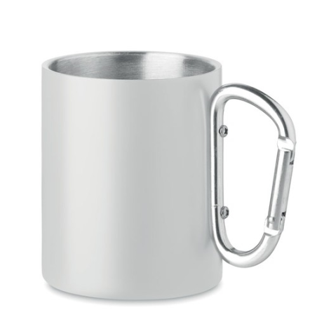 Mug en métal anse mousqueton AROM Mug en métal anse mousqueton AROM