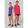 T-shirt de sport manches courtes col v homme