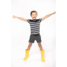 T-shirt marin col rond Bio enfant