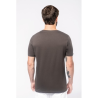 T-shirt col rond manches courtes homme