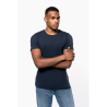 T-shirt col rond manches courtes homme