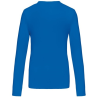 T-shirt col V manches longues femme