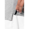 T-shirt maille piquée col V homme