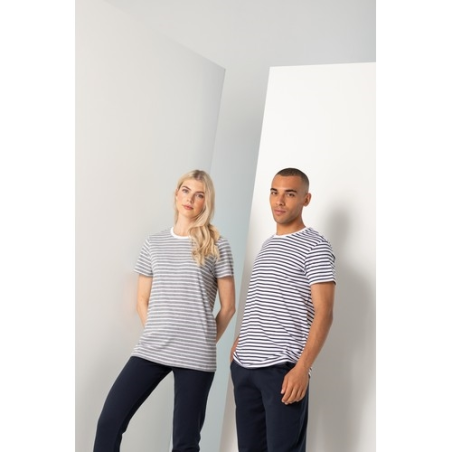 T-shirt Rayé unisexe T-shirt Rayé unisexe