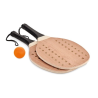 Set beach tennis en  de rose PALAS