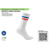Chaussette Organique Classique de Sport Premium