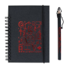 CARNET A6 SANS CRAYON CLIP ONE