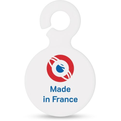 PORTE-CLÉS JETON EN PLASTIQUE BIO-SOURCÉ