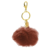 PORTE-CLÉS POMPON IMITATION FOURRURE