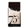 Tablette 90g chocolat noir 75% Tanzanie avec bague personnée