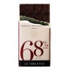 Tablette 90g de chocolat noir 68% Mexique avec bague personnalisée