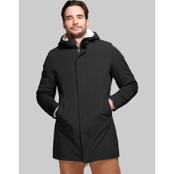 Parka longue intérieur sherpa