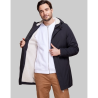 Parka longue intérieur sherpa