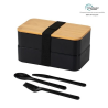 LunchBox 2 compartiments et couverts - Environnement & Nature