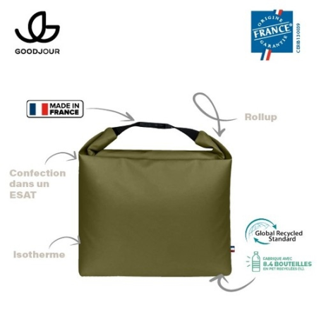 Sac isotherme Rolltop fabriqué en FRANCE - GOODJOUR