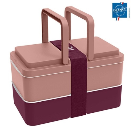 Boite Repas avec poignées 2 compartiments - GOODJOUR