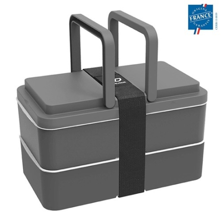 Boite Repas avec poignées 2 compartiments - GOODJOUR