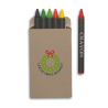 BRABO Etui 6 crayons cire