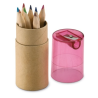 LAMBUT Tube 12 crayons de couleur