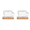 BELIZE 2 verres expresso double paroi