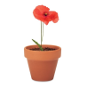 RED POPPY Pot graines de coquelicot