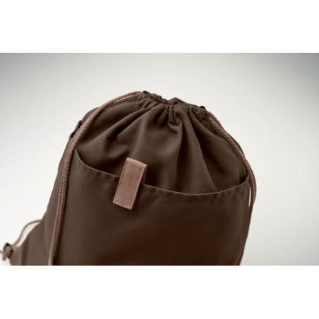 PANDA BAG Sac à cordon en coton recyclé