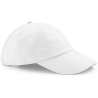 Casquette profil bas en coton drill - 6 panneaux