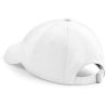 Casquette profil bas en coton drill - 6 panneaux