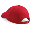Casquette profil bas en coton drill - 6 panneaux