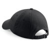 Casquette profil bas en coton drill - 6 panneaux