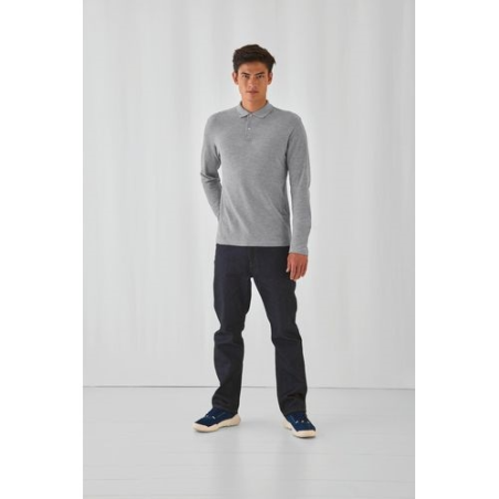 Polo homme ID 001 manches longues