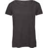 T-shirt Triblend col rond Femme