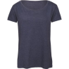 T-shirt Triblend col rond Femme