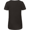 T-shirt Triblend col V Femme