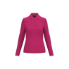 Polo manches longues femme