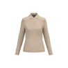 Polo manches longues femme