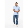 Polo piqué manches courtes homme